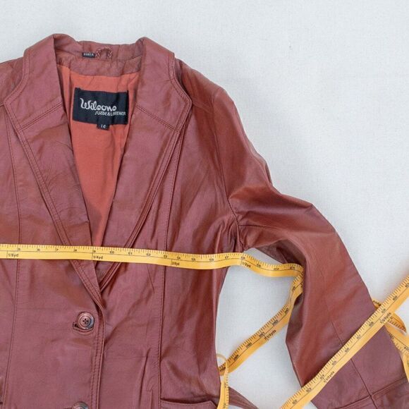 Wilsons Women Leather Jacket - Picture 11 of 13